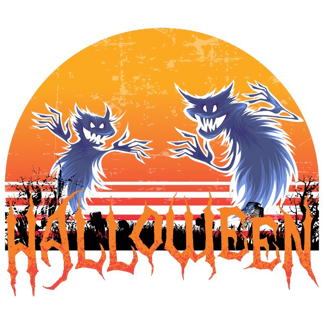 Camiseta Elegancia atormentada (Eerie phantoms linger, seeking restless souls.)