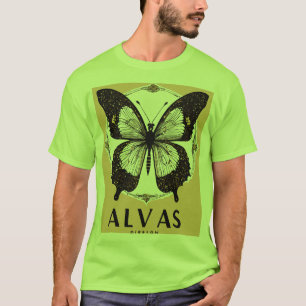 Camiseta Elegancia creciente - Diseño de Alvas con Gra de m