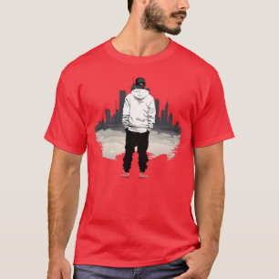 Camiseta Elegancia de la cultura callejera ropa cultural ge