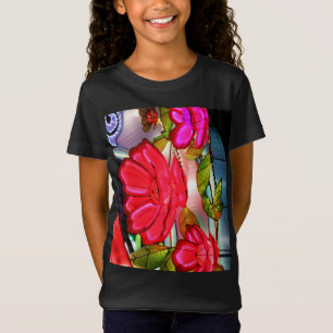 Camiseta Elegancia Eléctrica en Rosa