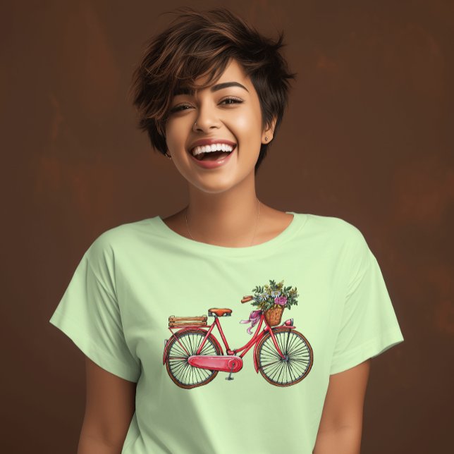 Camiseta Elegancia en dos ruedas (Subido por el creador)