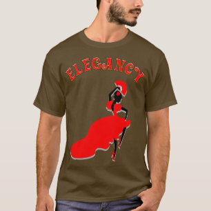 Camiseta elegancia en el baile