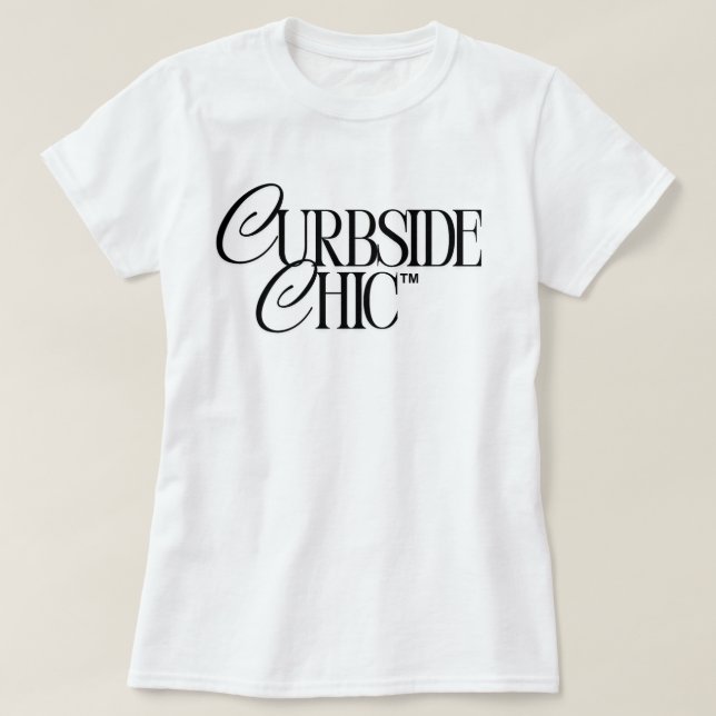 Camiseta Elegancia en la Acera (Diseño del anverso)