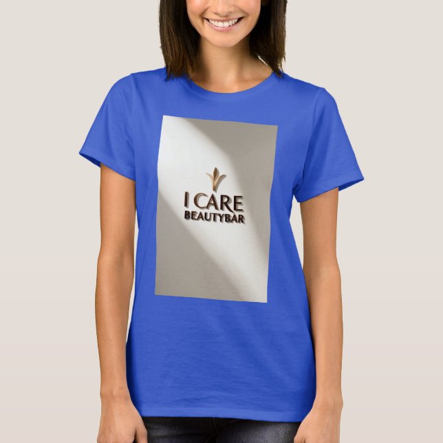 Camiseta Elegancia en simplicidad: el logo de la barra sala (Anverso)