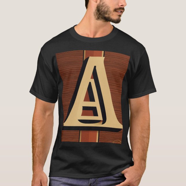 Camiseta Elegancia en simplicidad - El poder de la "A" (Anverso)