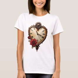 Camiseta Elegancia Eterna – Corazón de Relojería