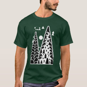 Camiseta Elegancia forestal encantada