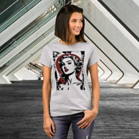 Elegancia intemporal: Película Noir Femme Tee
