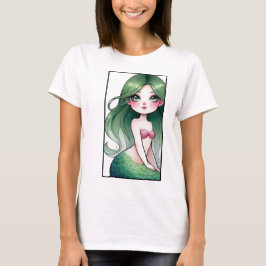 Camiseta Elegancia mística de Sirena