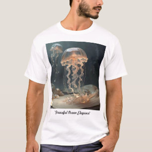 Camiseta Elegancia oceánica elegante