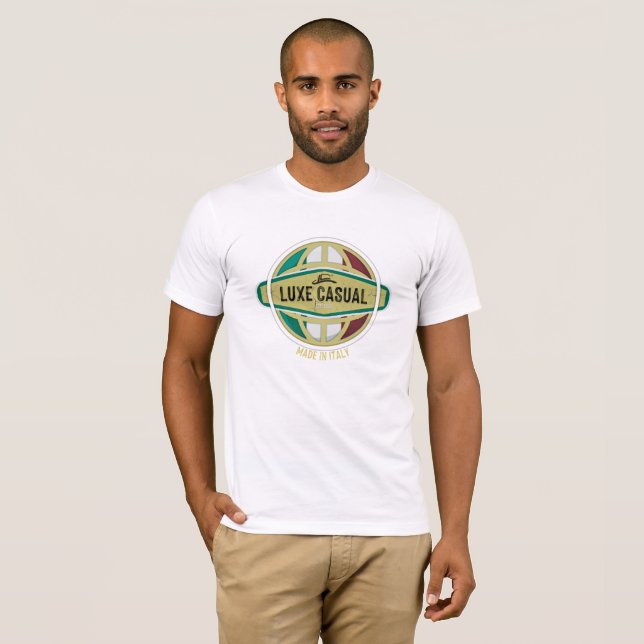 Camiseta Elegancia tricolor (Anverso completo)