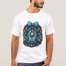 Camiseta Elegancia VIP festiva