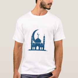 Camiseta Elegant Crescent Moon Ramadan T-Shirt
