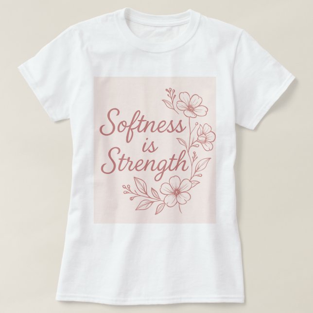 Camiseta Elegant Feminine Affirmation | Boho Style T-shirt (Diseño del anverso)