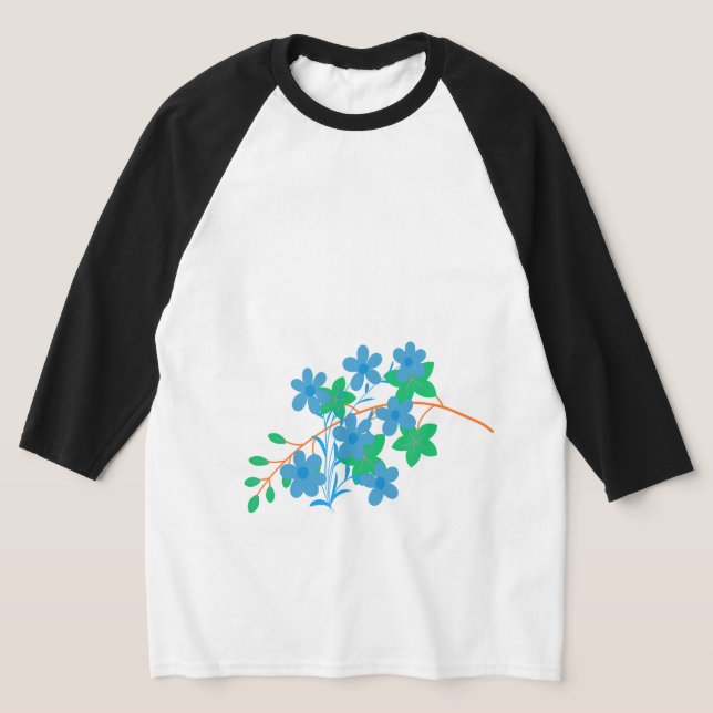 Camiseta Elegant Long Leaf Line Art | Minimal Botanical  (Distribución)