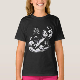 Camiseta Elegant Ukiyo-e Cat Soccer For Japanese Art Lovers