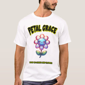 Camiseta Elegante acuarela Flor Art - Hermosa Mano-Pai