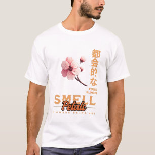 Camiseta Elegante acuarela Flor Art - Hermosa Mano-Pai