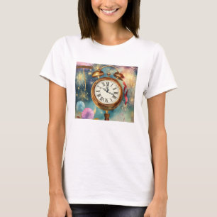 Camiseta Elegante Año Nuevo Feliz 2025