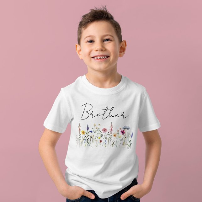 Camiseta Elegante Baby Shower de Wildflower Meadow (Subido por el creador)