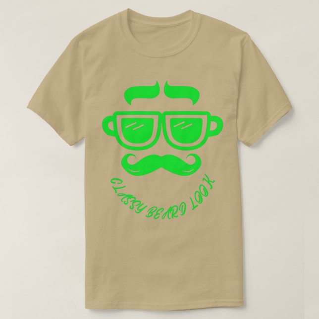 Camiseta Elegante Barba Busque a todos los amantes de la ba (Diseño del anverso)