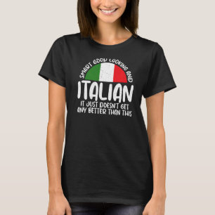 Camiseta Elegante Buena Mirada Y Italiana La Tecnología De