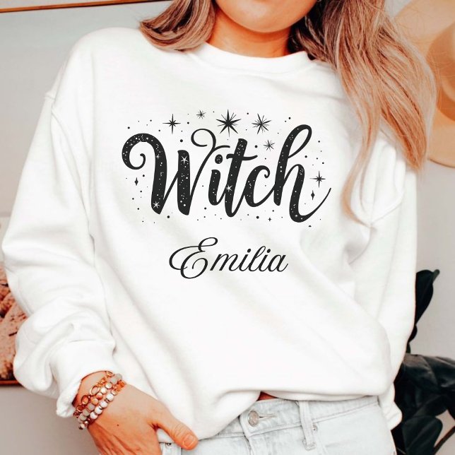 Camiseta Elegante caligrafía de Halloween con nombre person (Subido por el creador)
