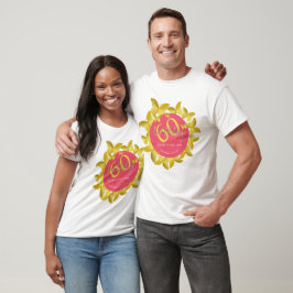 Camiseta Elegante caligrafía de mariposa dorada Purpurina