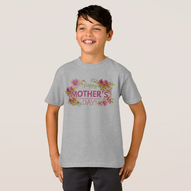 Camiseta Elegante camisas sin tacaños del Día de la Madre (Anverso completo)