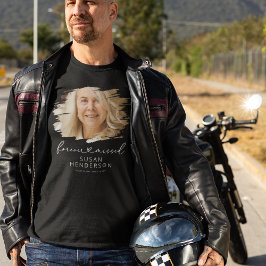 Camiseta Elegante celebración del funeral de la vida