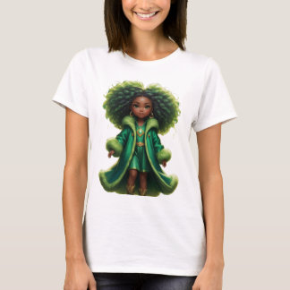 Camiseta Elegante chica chibi