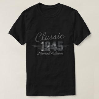 Camiseta Elegante Classic Limited Edition 1945 Material grá