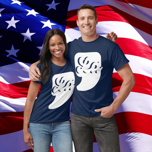 Camiseta Elegante Comma la Kamala Harris (Subido por el creador)