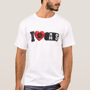 Camiseta Elegante composición de arte negro ME ENCANTAN LOS