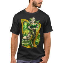 Elegante con un toque de descaro irlandés