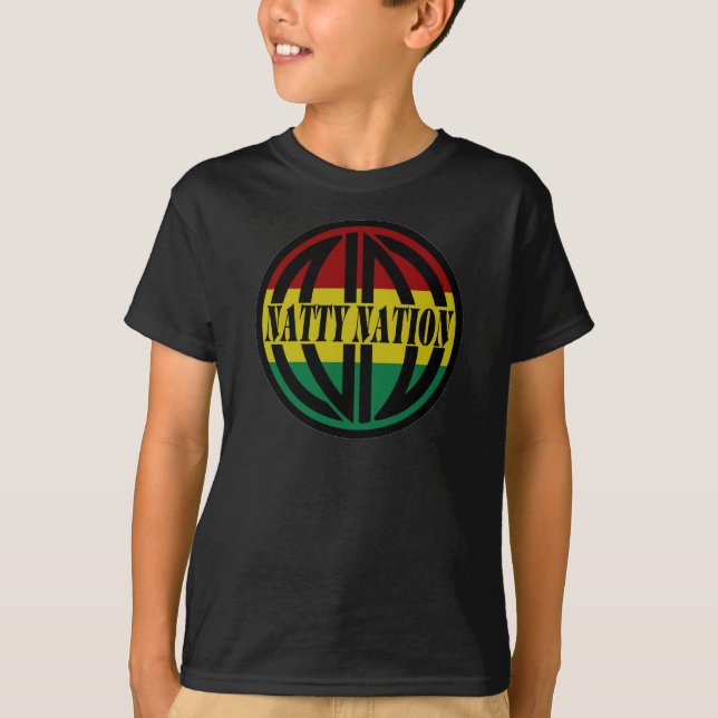Camiseta ELEGANTE de la juventud del logotipo (Anverso)