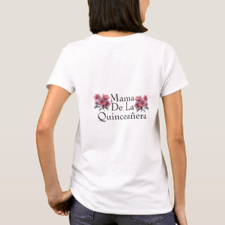 Camiseta elegante de la princesa de Quinceañera -