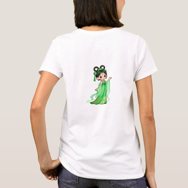 Camiseta elegante de princesa hada --Fantasía a do (Reverso)