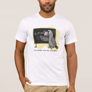 Camiseta elegante del gris africano de Timneh