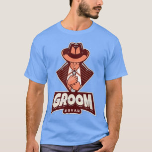 Camiseta Elegante despedida de soltero para el grupo de ami