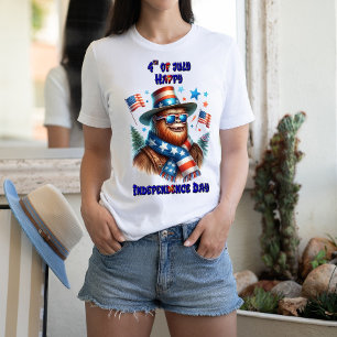 Camiseta Elegante Día de la Independencia Estadounidense po