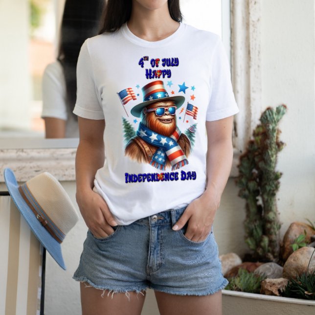 Camiseta Elegante Día de la Independencia Estadounidense po (Subido por el creador)