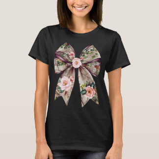 Camiseta Elegante diseño de arcos florales - Romántica natu
