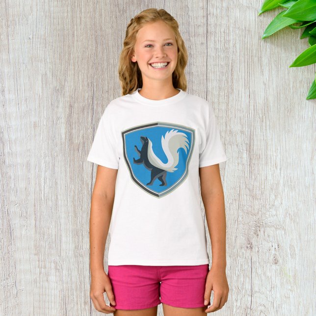 Camiseta Elegante Escudo inspirado en la vida salvaje del E (Subido por el creador)