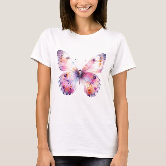 Camiseta Elegante Fantasy Butterfly Tee (Anverso)