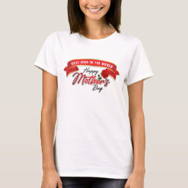 Camiseta elegante feliz Día de la Madre