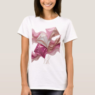 Camiseta Elegante FESTIVAL DE COMETAS diseño moderno en oro