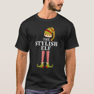 Camiseta Elegante Fiesta de Navidades de grupo de coinciden