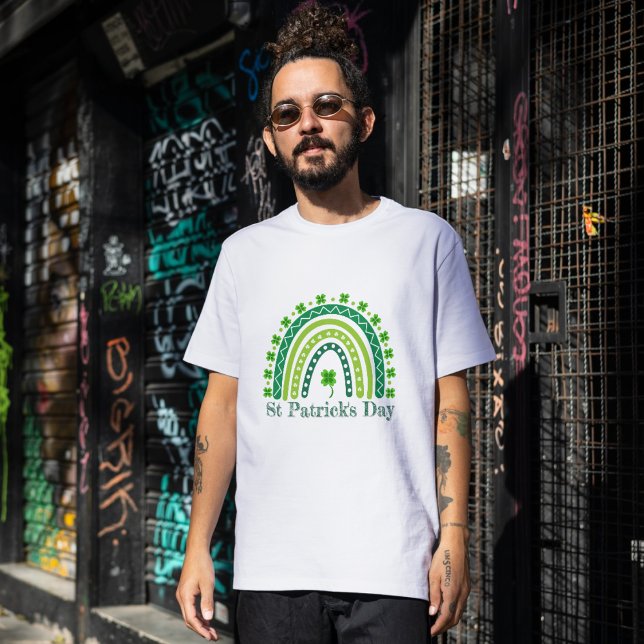 Camiseta Elegante Fiesta de San Patricio (Elegant St. Patrick's Day Party T-Shirt)