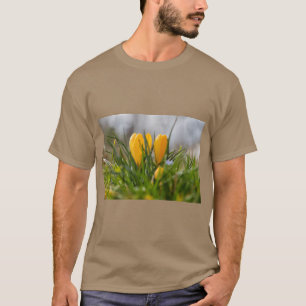 Camiseta Elegante Flor Gráfico Inspirado en la Naturaleza